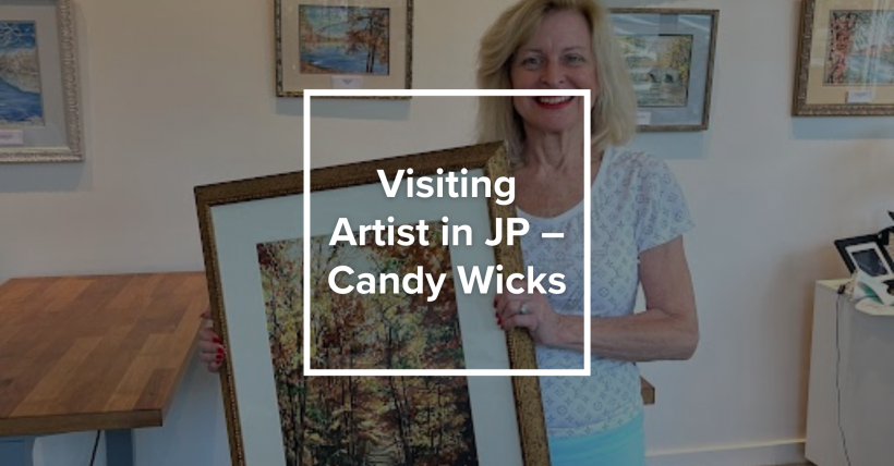 Visiting Artist in JP – Candy Wicks